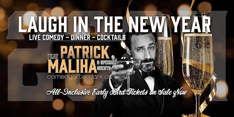 laugh in the new year with Patrick Maliha